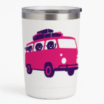 Adopta Ahora Logo Insulated Tumbler- White